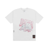 Cactus Jack by Travis Scott x Mitchell & Ness University Of Alabama Handdrawn Tee 'White'