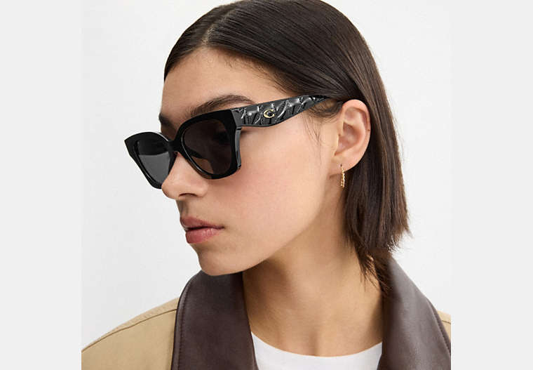 Quilted Square Sunglasses