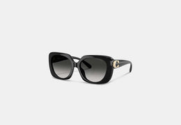 Maxi Sculpted C Oversized Square Sunglasses