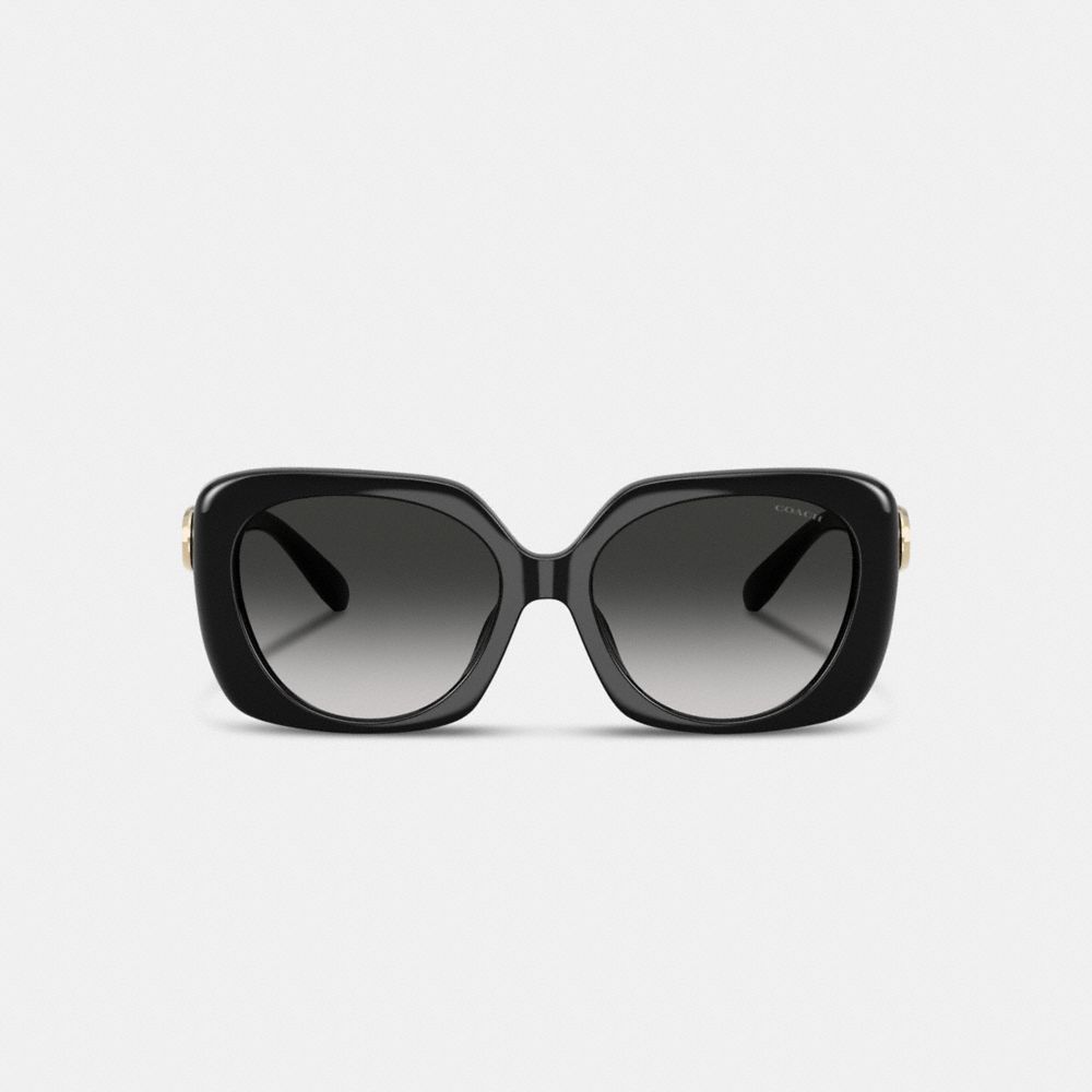 Maxi Sculpted C Oversized Square Sunglasses