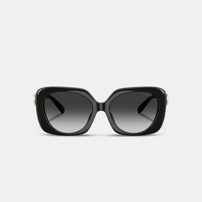 Maxi Sculpted C Oversized Square Sunglasses