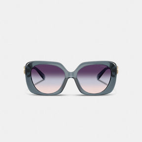 Maxi Sculpted C Oversized Square Sunglasses