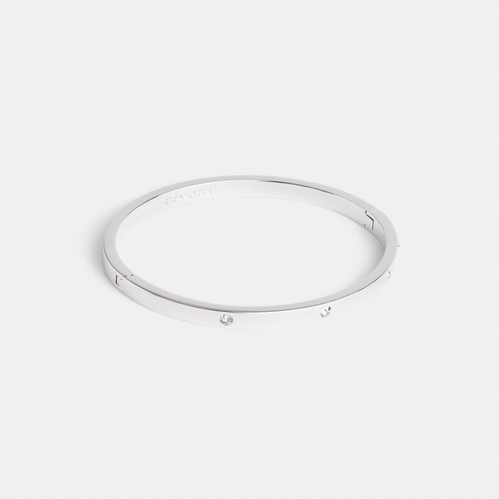 Stone Hinged Bangle