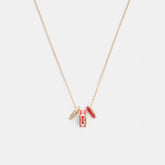 Signature Enamel Rondell Necklace