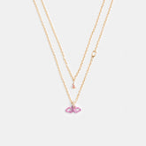 Mini Bow Layered Necklace