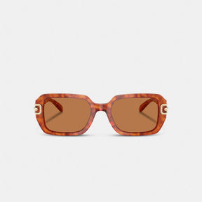 Horse And Carriage Rectangle Sunglasses