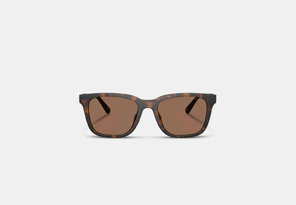 C Hardware Textured Temple Square Sunglasses