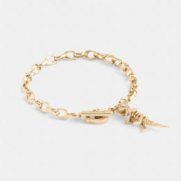 Skeletal Rexy Signature Chain Bracelet