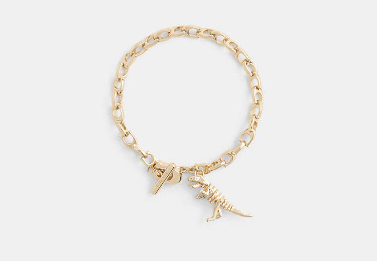Skeletal Rexy Signature Chain Bracelet