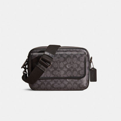 Restored Charter Flap Crossbody 24 In Signature Canvas