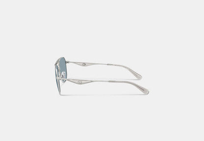 C Hardware Metal Navigator Sunglasses
