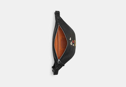 Disney X Coach Charter Belt Bag 7 With Mickey Mouse