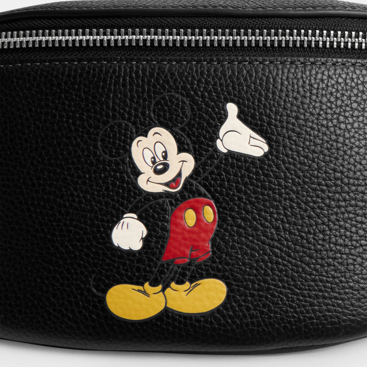 Disney X Coach Charter Belt Bag 7 With Mickey Mouse