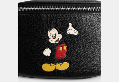 Disney X Coach Charter Belt Bag 7 With Mickey Mouse