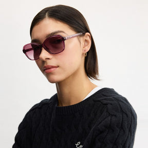 Oversized Oval Sunglasses