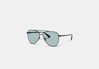 C Hardware Metal Pilot Sunglasses