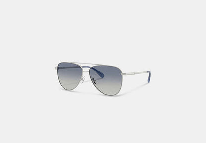 C Hardware Metal Pilot Sunglasses