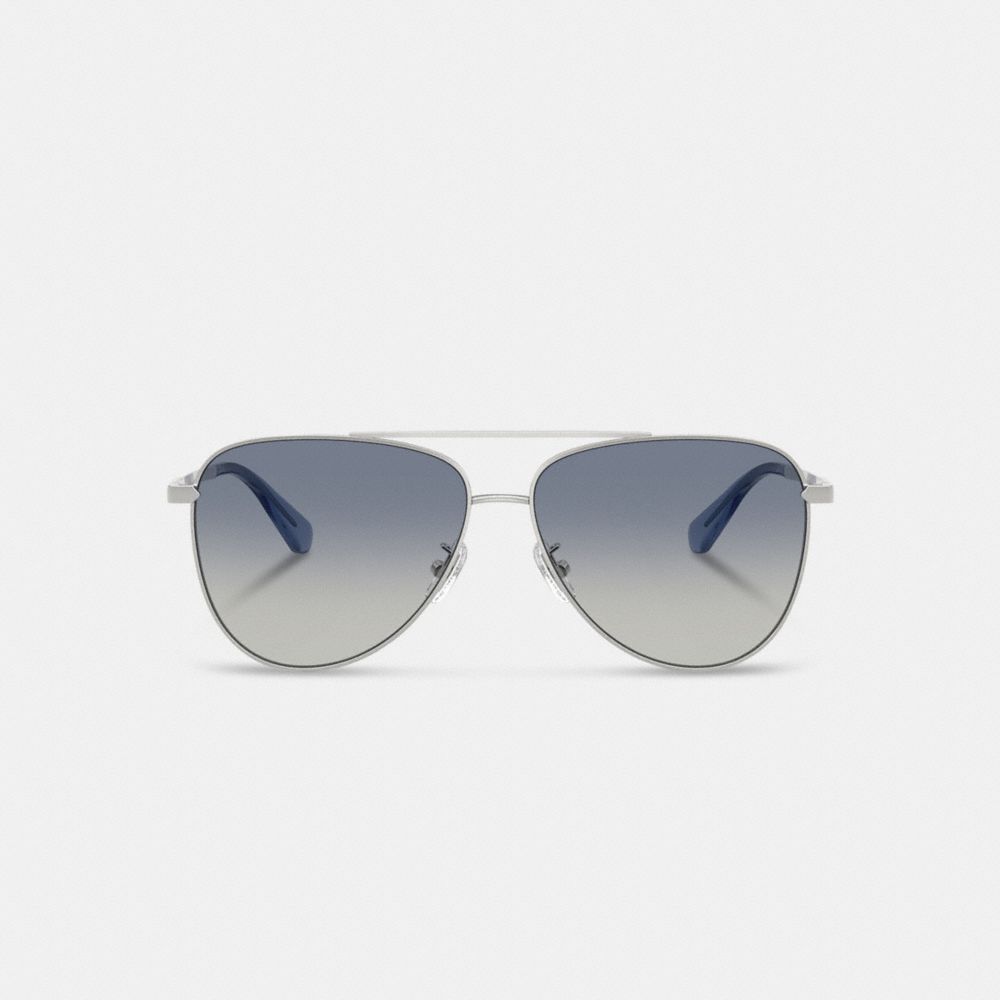 C Hardware Metal Pilot Sunglasses