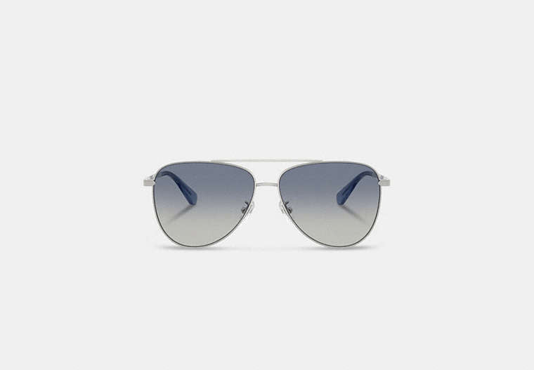 C Hardware Metal Pilot Sunglasses