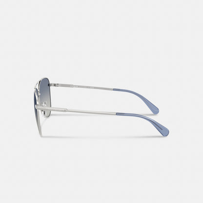 C Hardware Metal Pilot Sunglasses