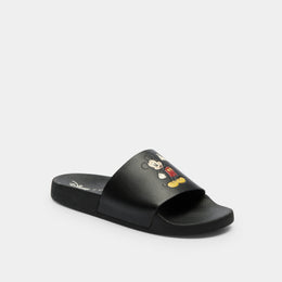 Disney X Coach Udele Sport Slide With Mickey Mouse