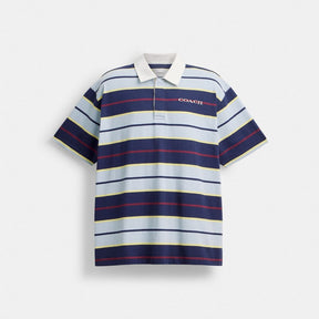 Relaxed Striped Polo