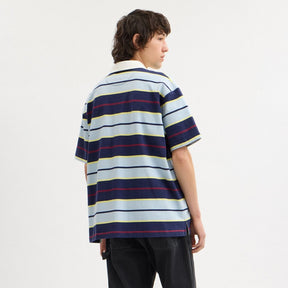 Relaxed Striped Polo