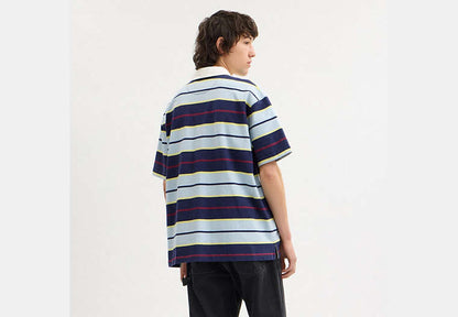 Relaxed Striped Polo