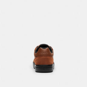 Clip Court Sneaker With Camo Print