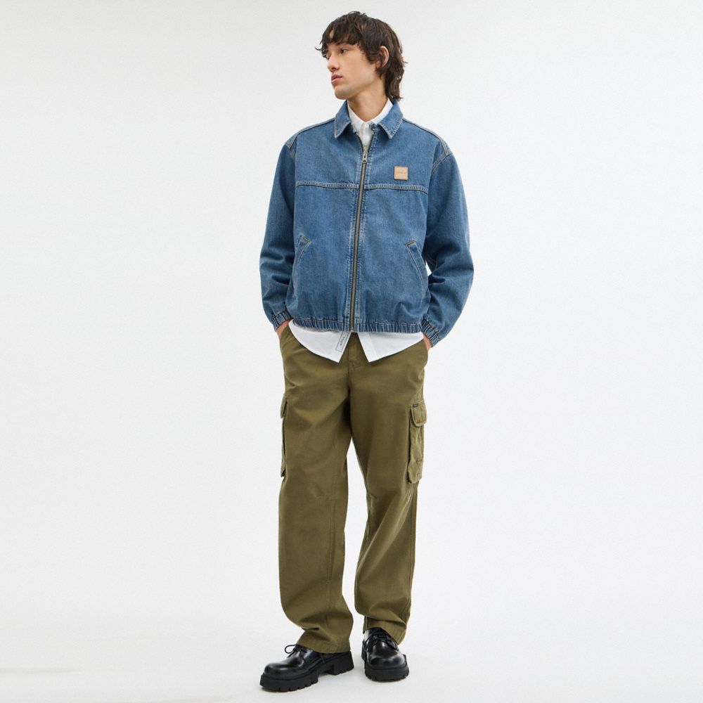 Denim Zip Jacket