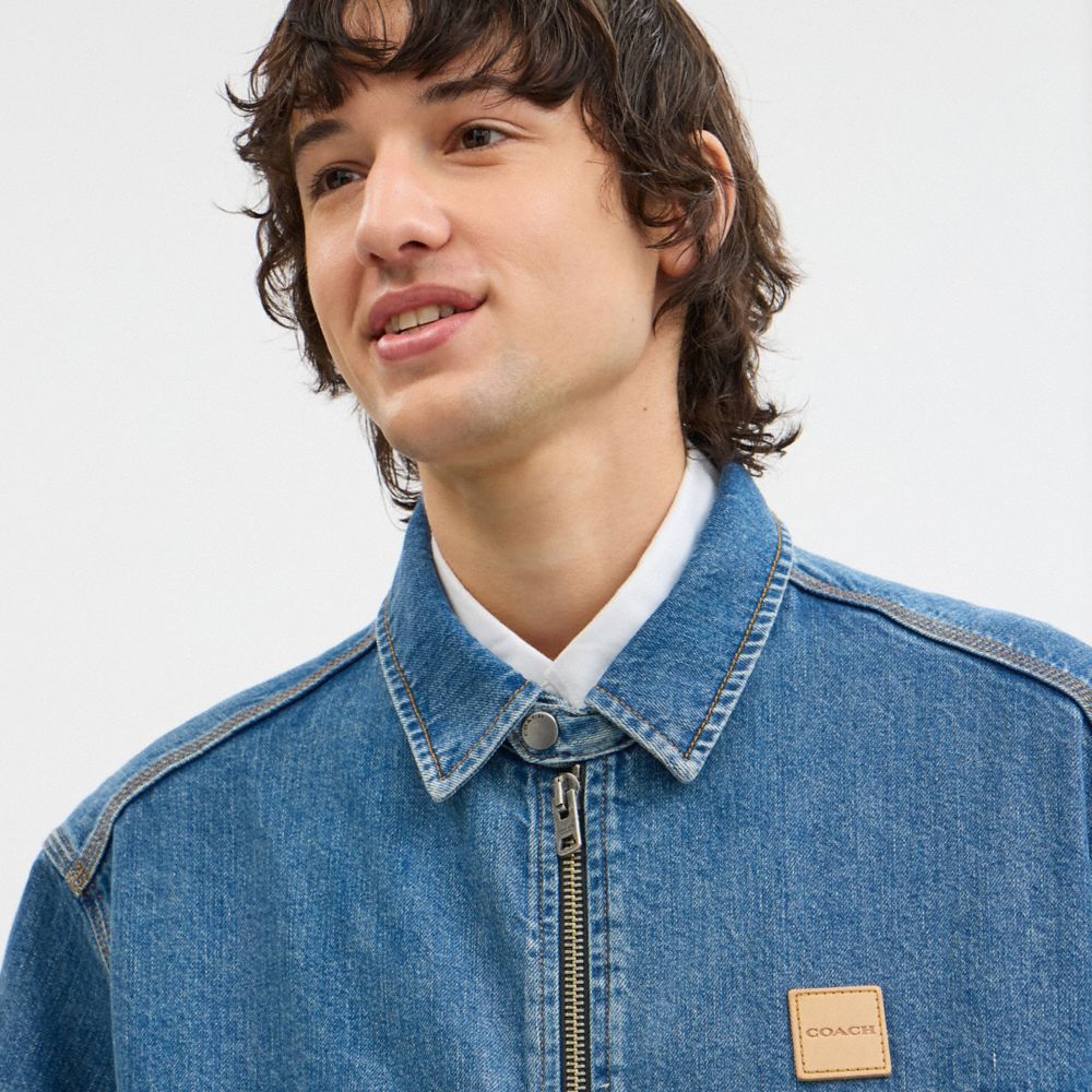 Denim Zip Jacket
