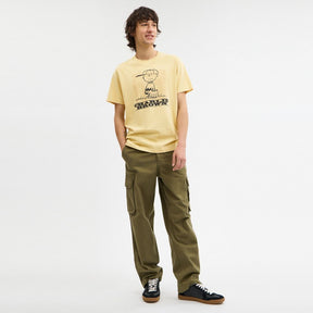 Coach X Peanuts Charlie Brown Signature Square T Shirt In Organic Cotton