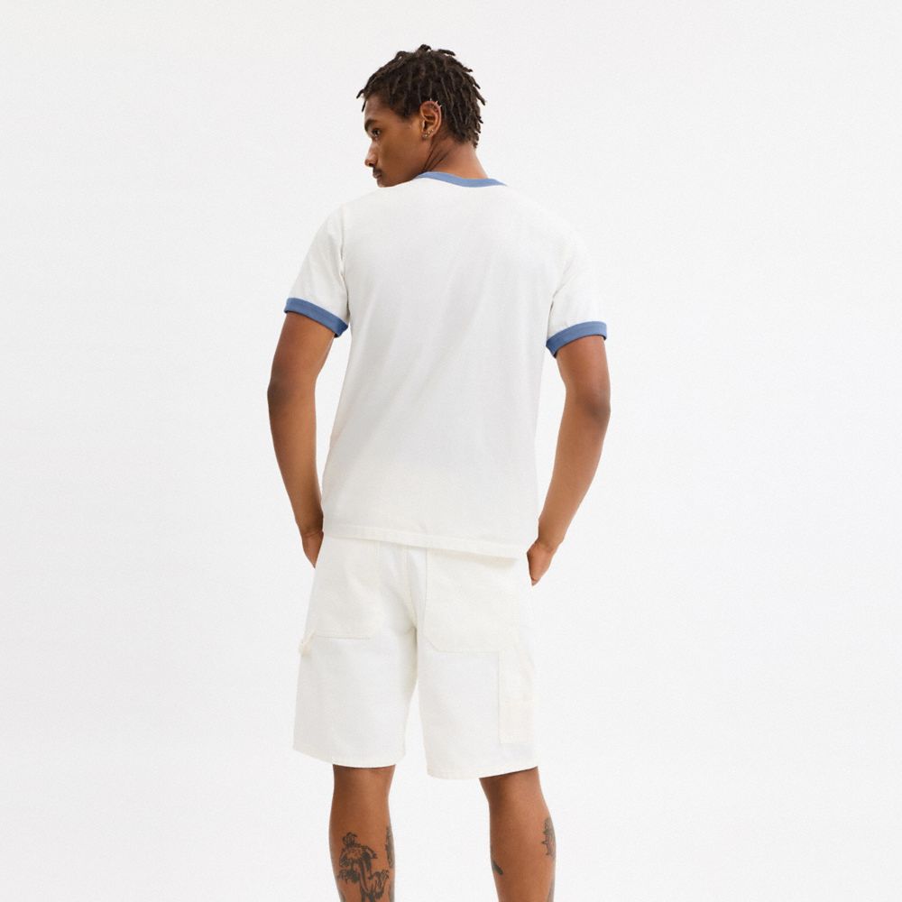 Surf Graphic T Shirt In Organic Cotton