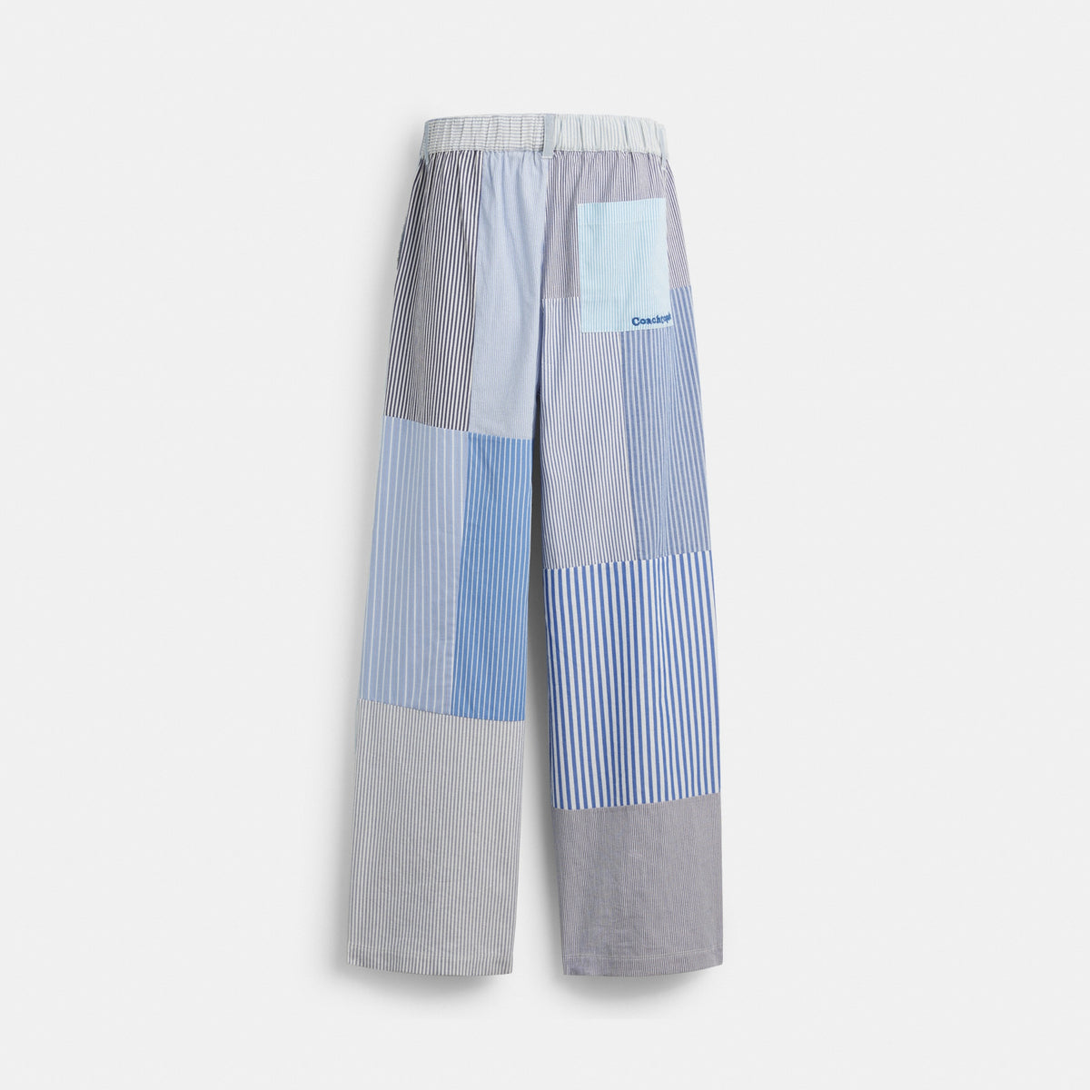 Patchwork Striped Pants