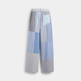 Patchwork Striped Pants
