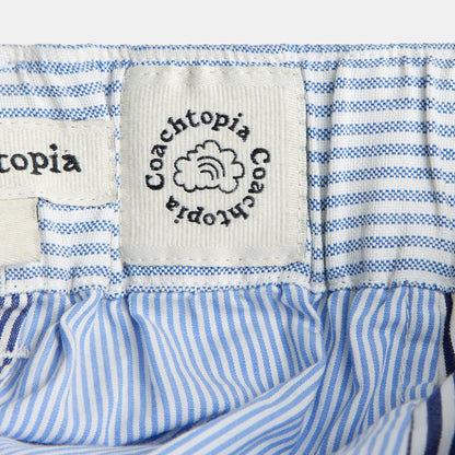 Patchwork Striped Pants