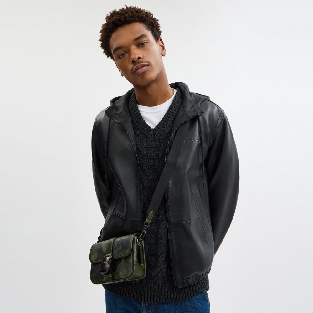 League Crossbody Bag 19 In Signature Camo Print