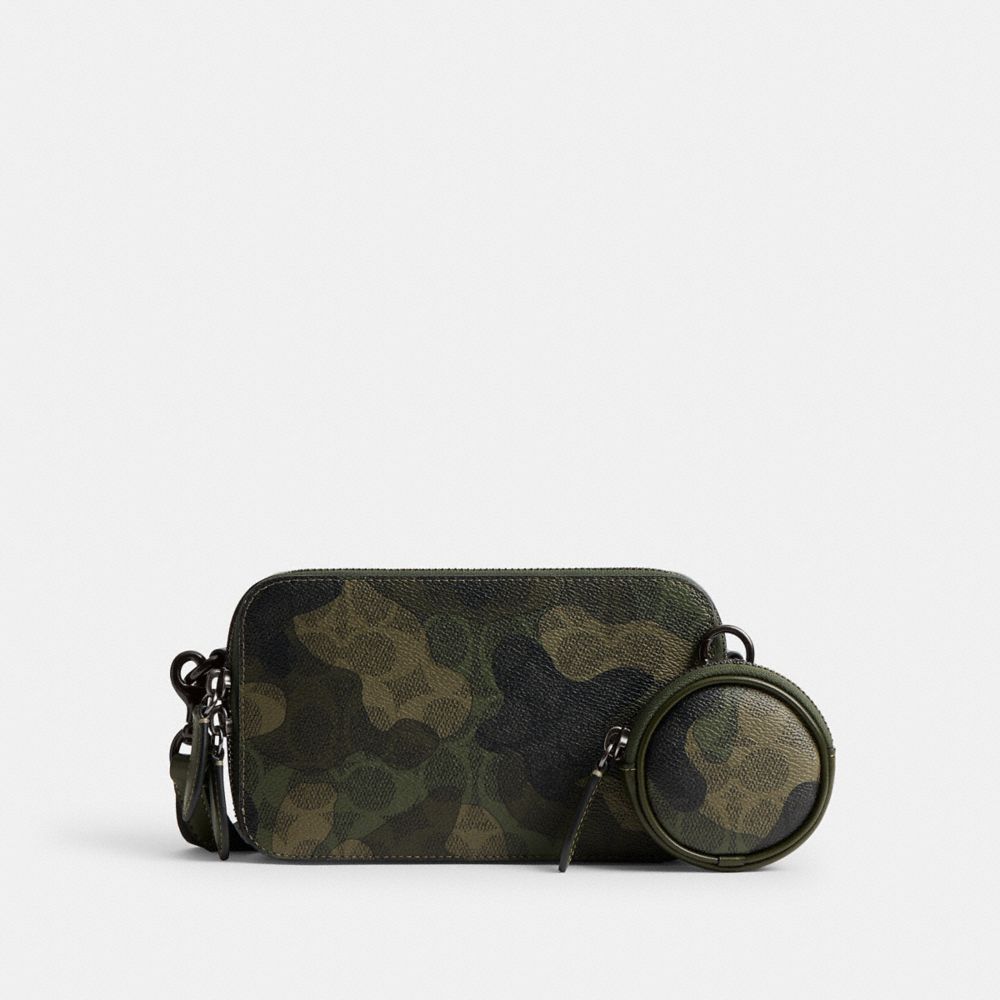 Charter Slim Crossbody Bag In Signature Camo Print
