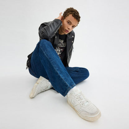 Soho Sneaker In Loved Leather