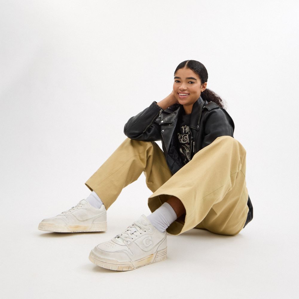 Soho Sneaker In Loved Leather