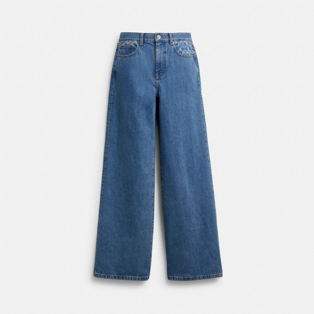 High Rise Denim Jeans