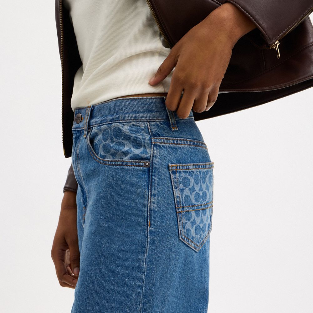 High Rise Denim Jeans