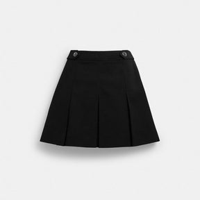 Mini Skirt With Turnlocks