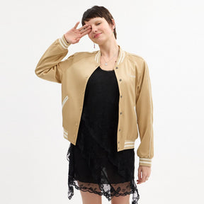 Reversible Signature Souvenir Varsity Jacket