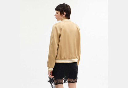 Reversible Signature Souvenir Varsity Jacket