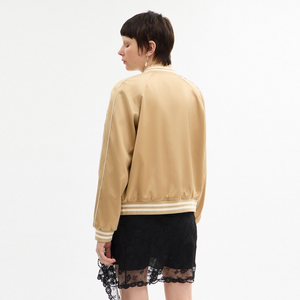 Reversible Signature Souvenir Varsity Jacket