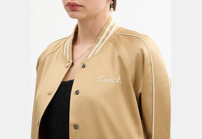 Reversible Signature Souvenir Varsity Jacket