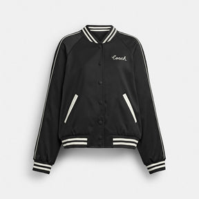 Reversible Signature Souvenir Varsity Jacket