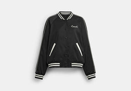 Reversible Signature Souvenir Varsity Jacket