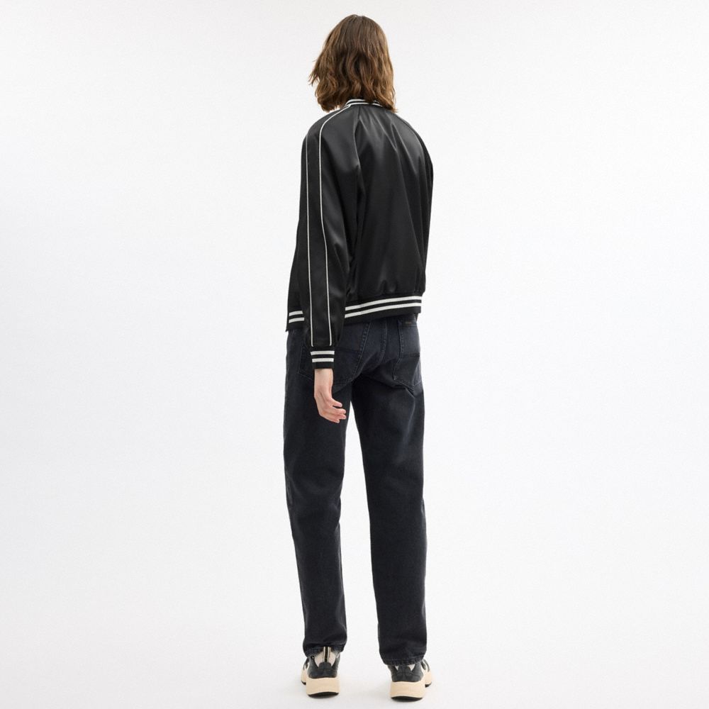 Reversible Signature Souvenir Varsity Jacket